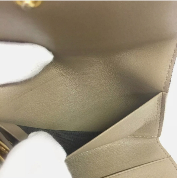 YVES SAINT LAURENT CADSANDRA LEATHER 6 RING KEY CASE/F0049 - Picture 4 of 7